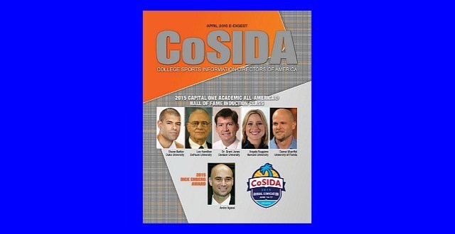 View April 2015 CoSIDA E-Digest
